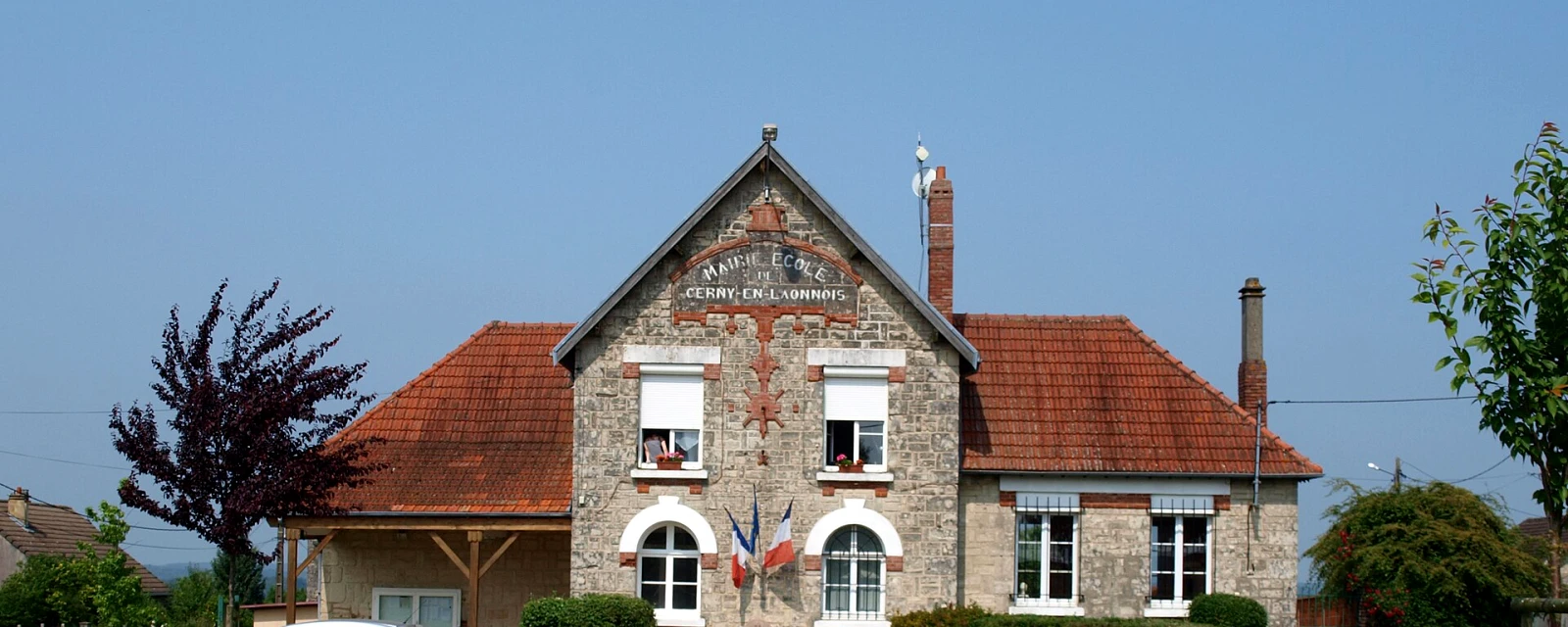 Vue de Cerny-en-Laonnois, Aisne