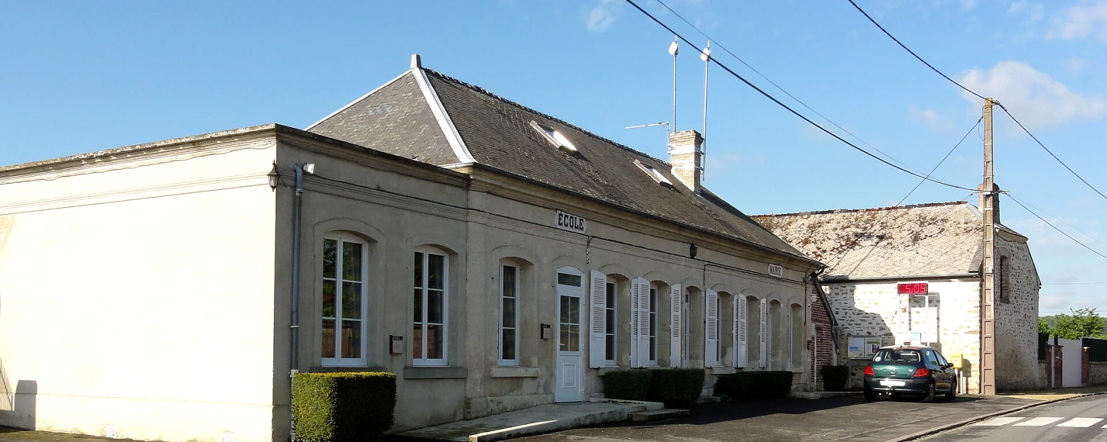 Vue de Cerny-lès-Bucy, Aisne