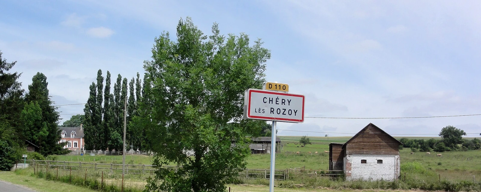 Vue de Chéry-lès-Rozoy, Aisne