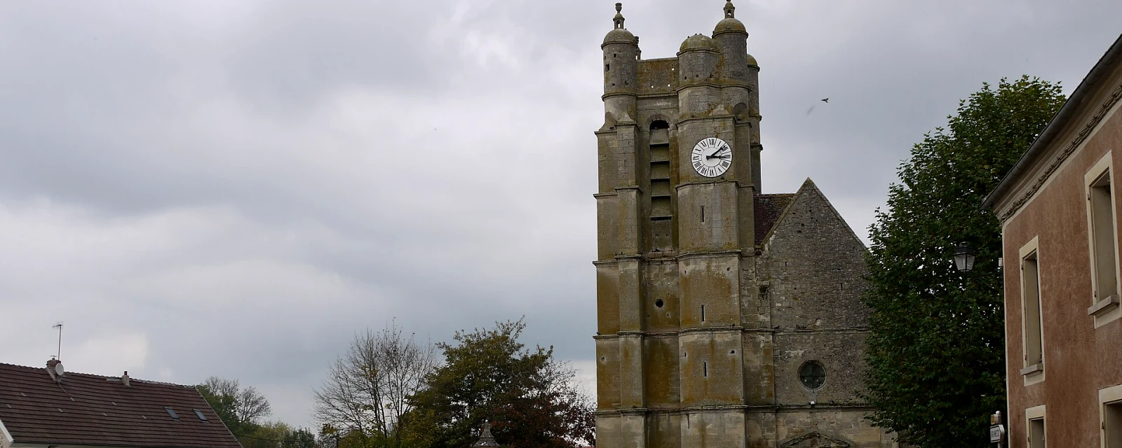 Vue de Chézy-en-Orxois, Aisne