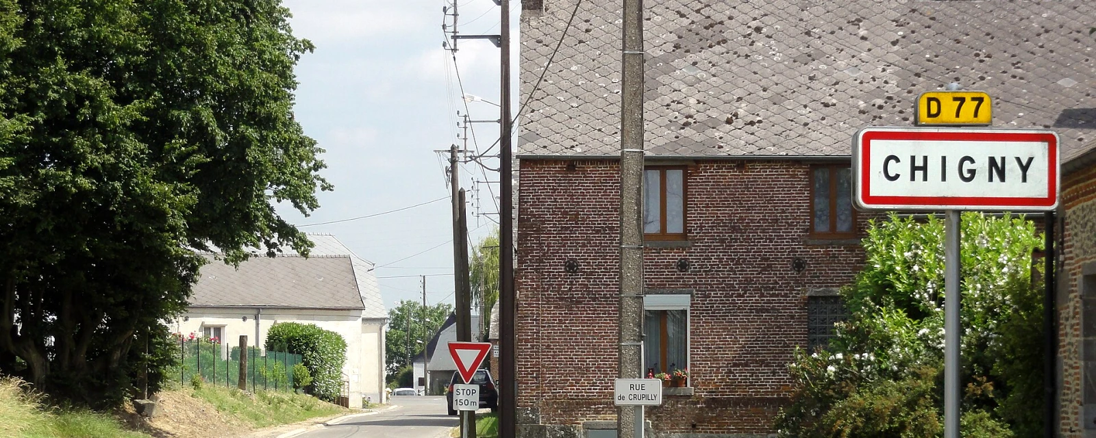 Vue de Chigny, Aisne