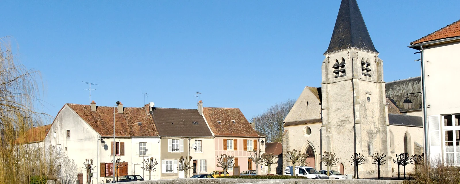 Vue de Condé-en-Brie, Aisne