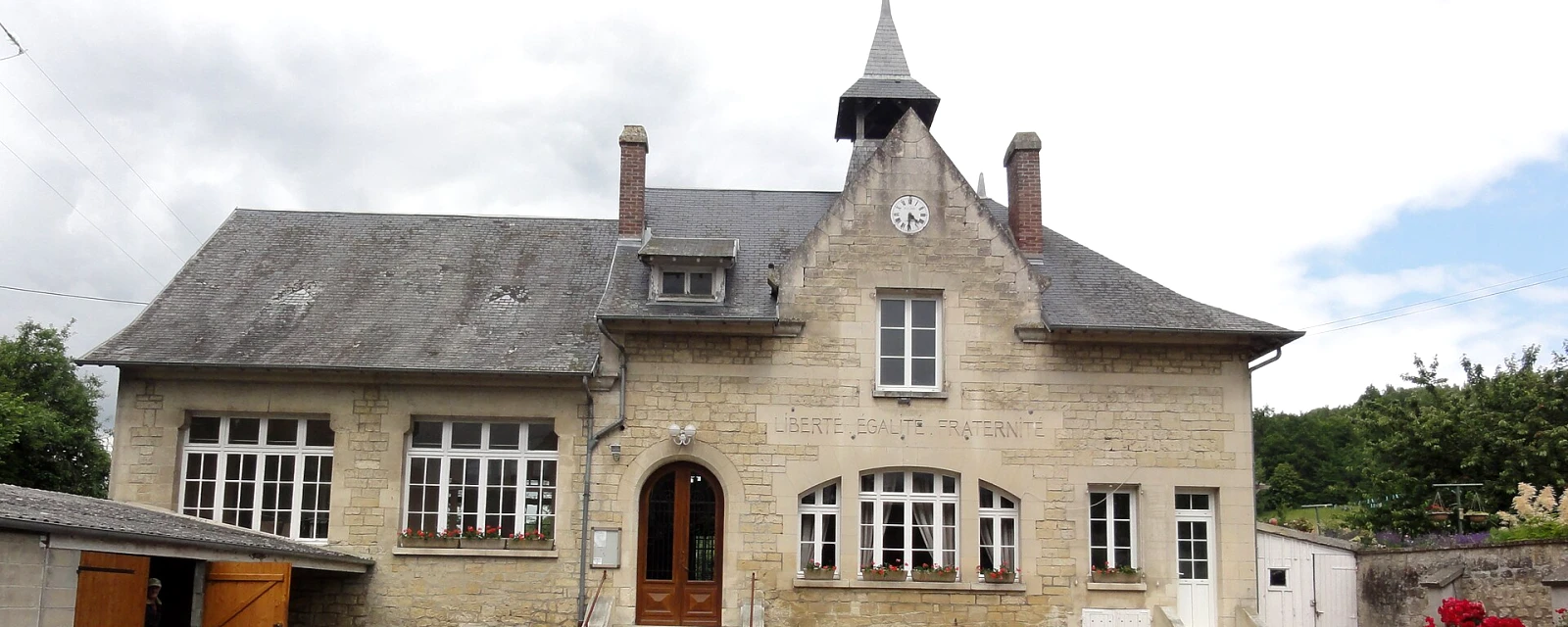 Vue de Coucy-la-Ville, Aisne