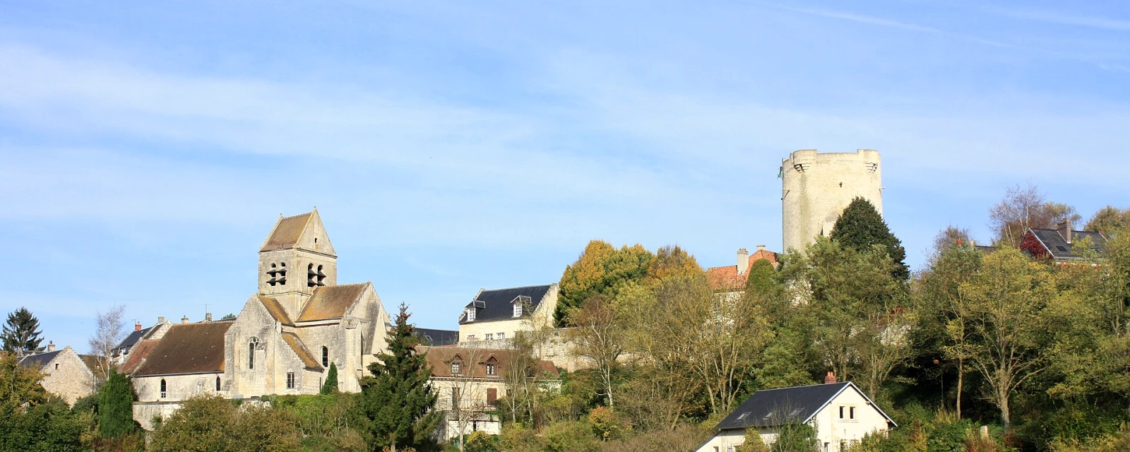 Vue de Droizy, Aisne
