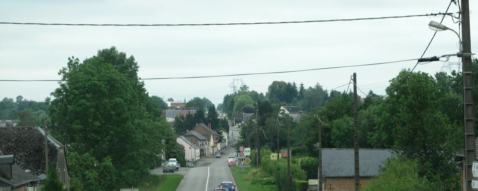 Vue de La Flamengrie, Aisne