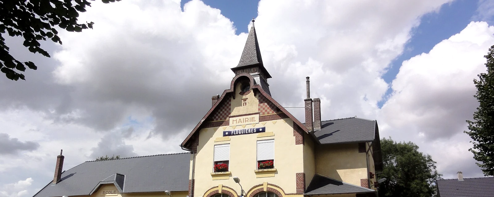 Vue de Fluquières, Aisne