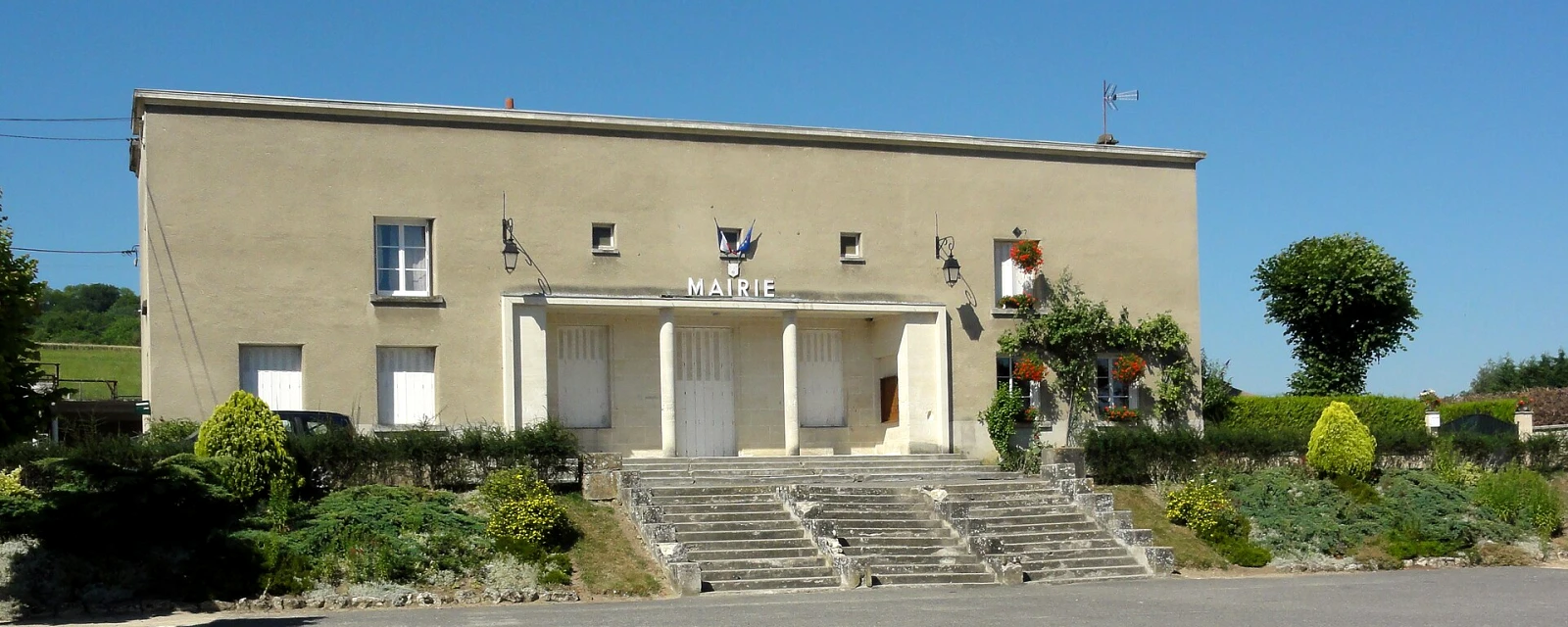 Vue de Maizy, Aisne