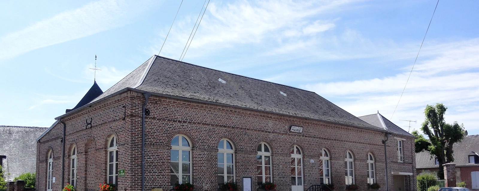 Vue de Marcy-sous-Marle, Aisne
