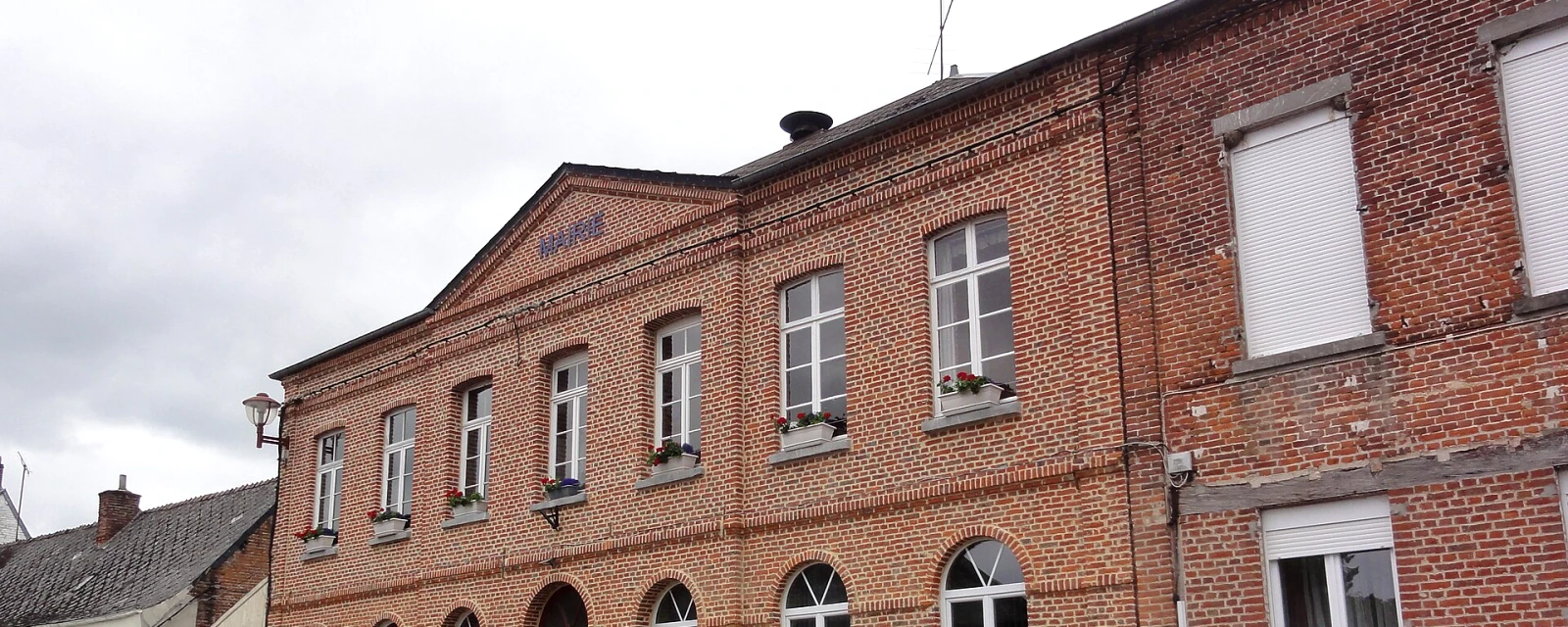Vue de Marly-Gomont, Aisne