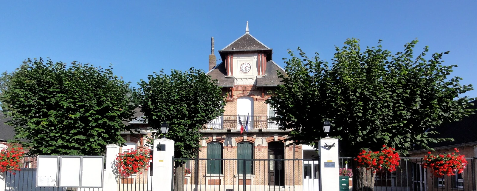 Vue de Mesnil-Saint-Laurent, Aisne