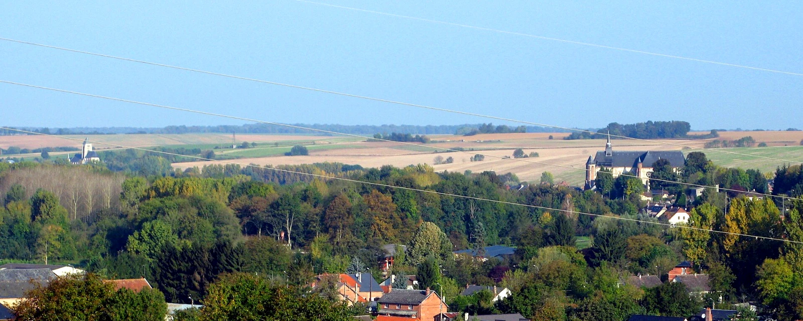 Vue de Montcornet, Aisne