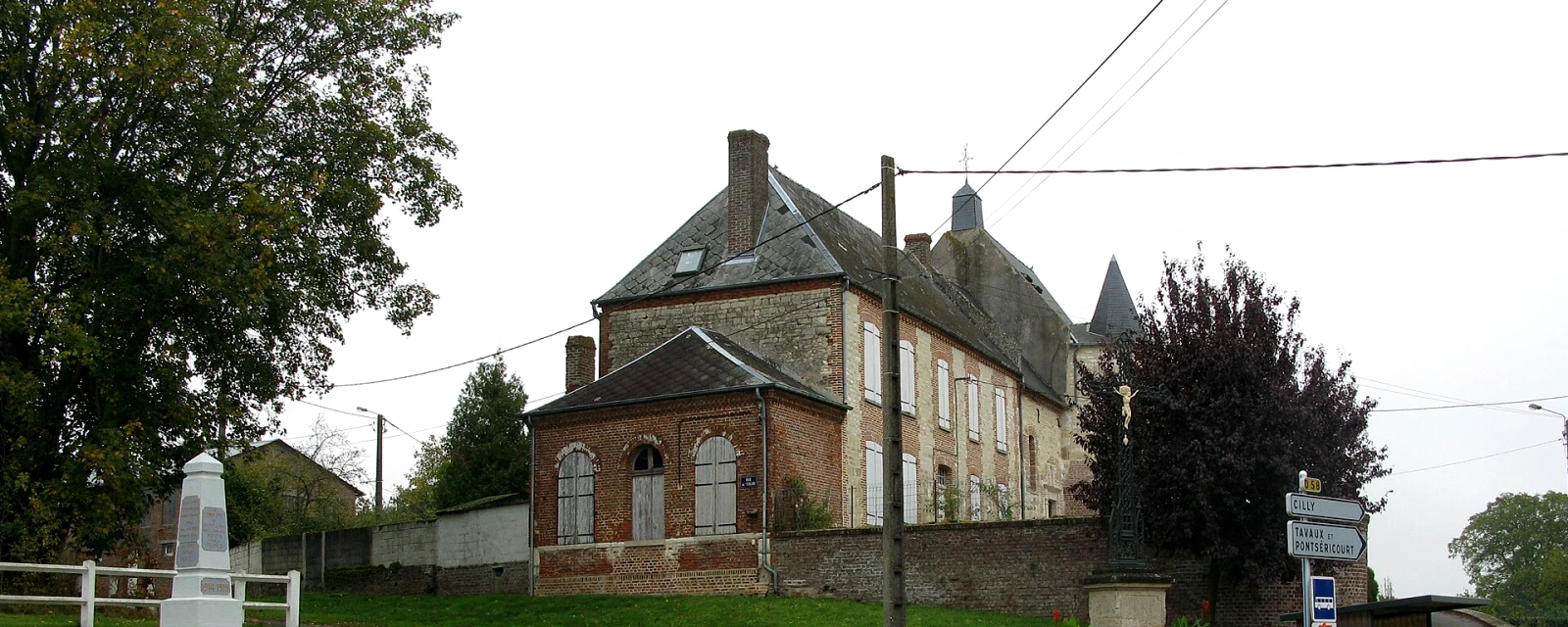 Vue de Montigny-sous-Marle, Aisne