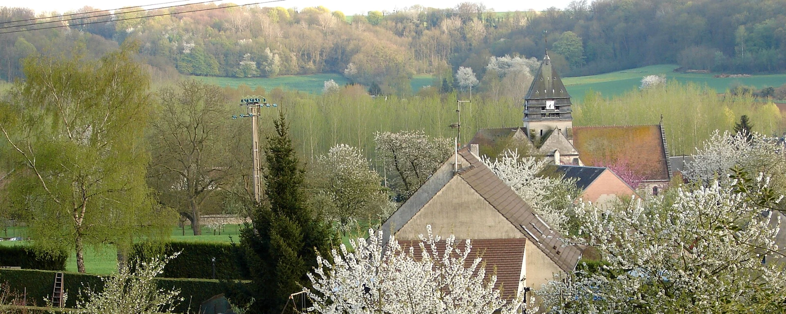 Vue de Morsain, Aisne