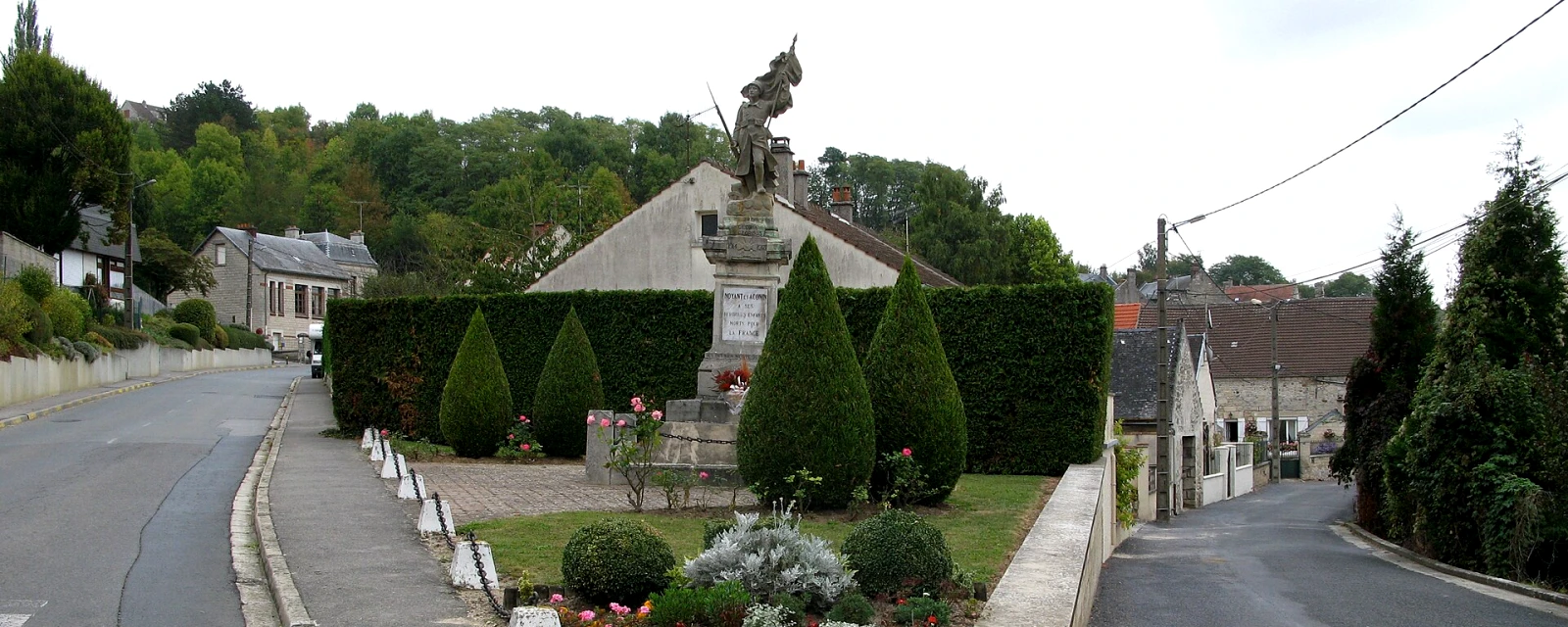 Vue de Bernoy-le-Château, Aisne
