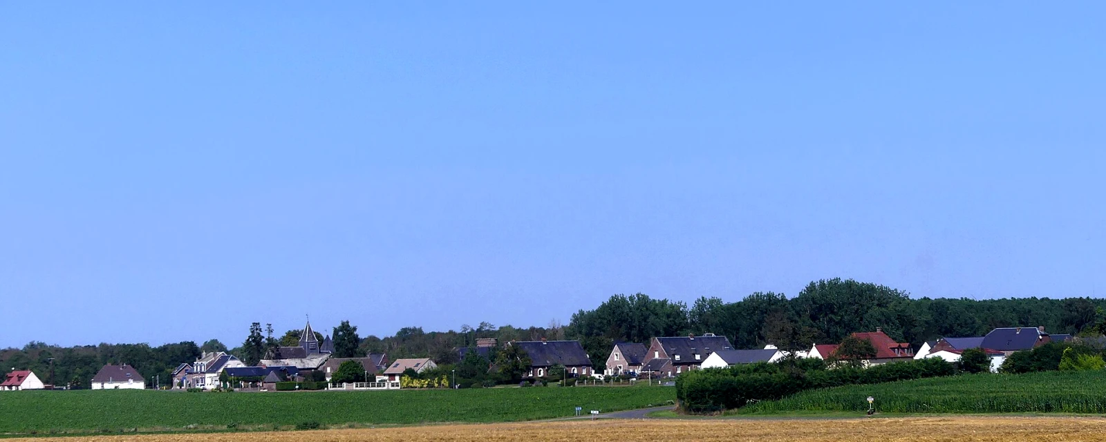 Vue de Ollezy, Aisne
