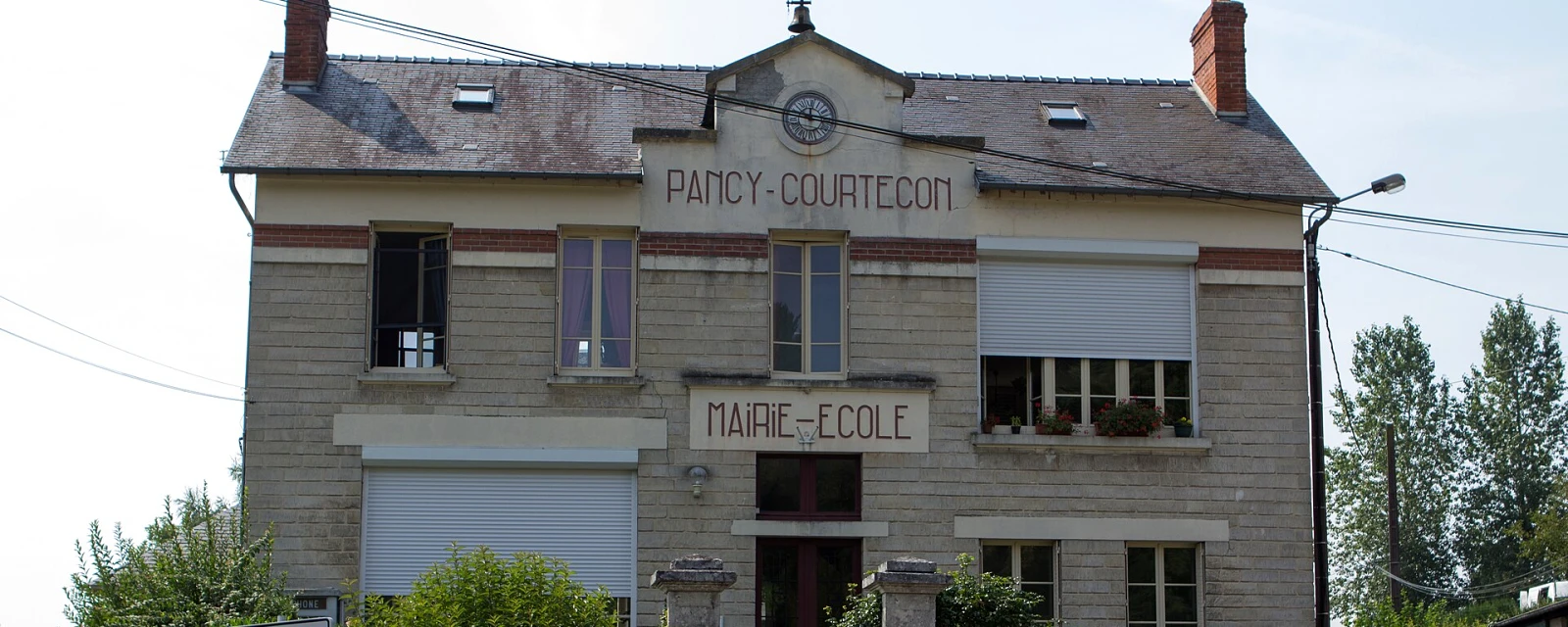 Vue de Pancy-Courtecon, Aisne