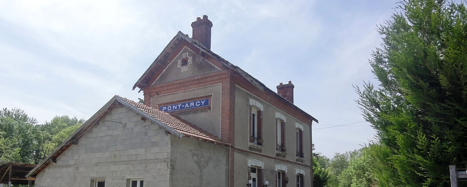 Vue de Pont-Arcy, Aisne
