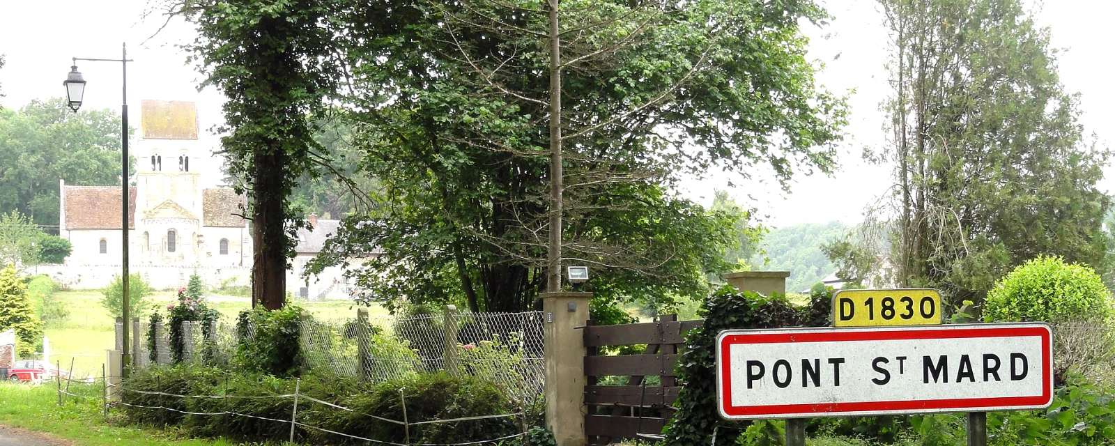 Vue de Pont-Saint-Mard, Aisne