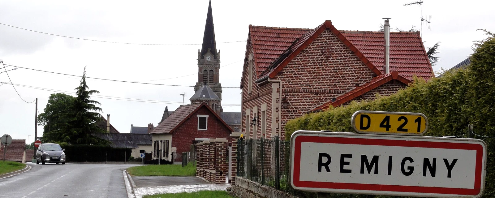 Vue de Remigny, Aisne