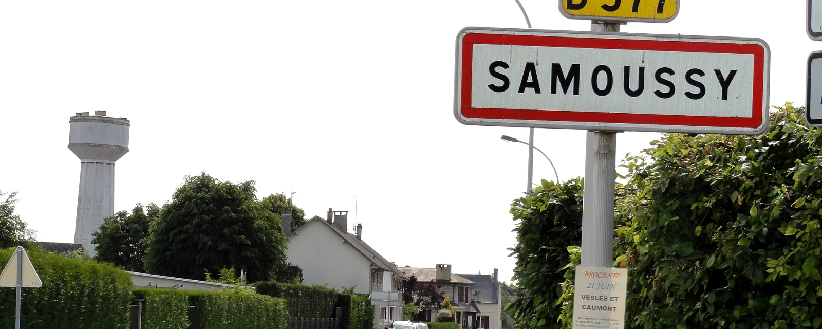 Vue de Samoussy, Aisne