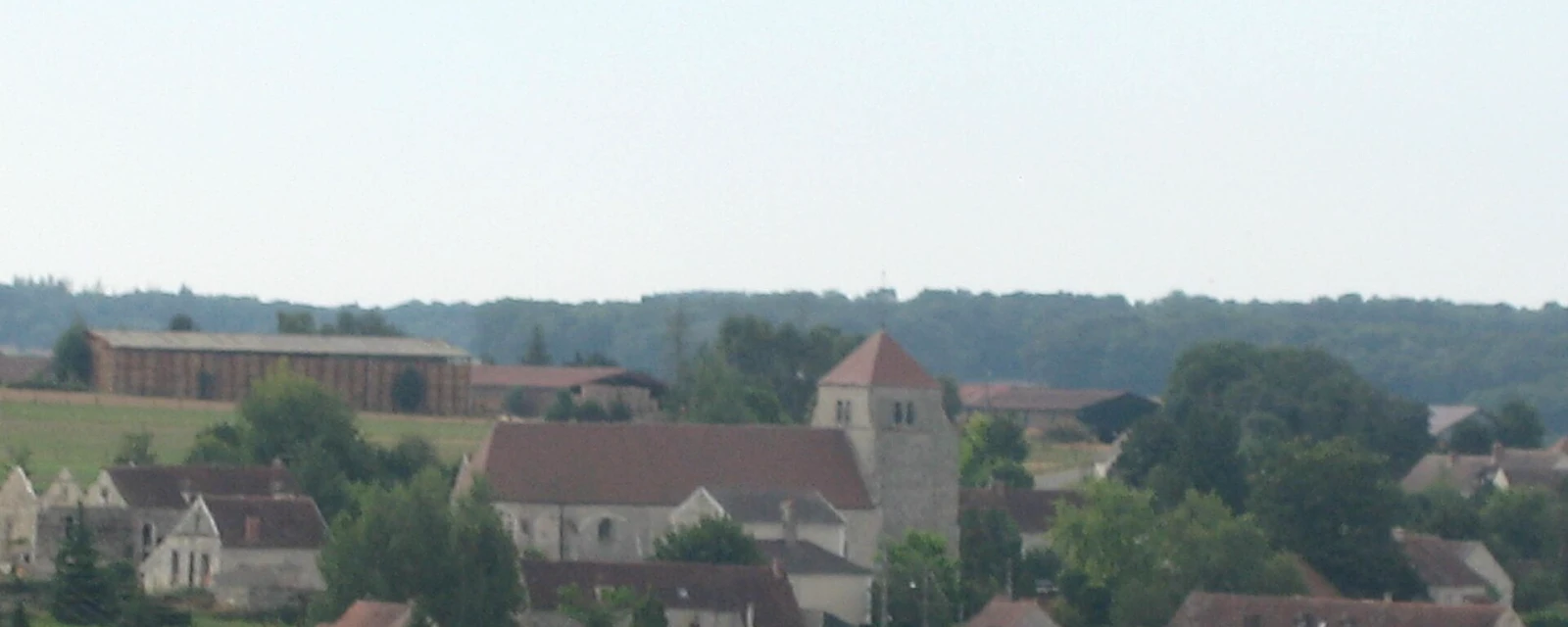 Vue de Vendières, Aisne