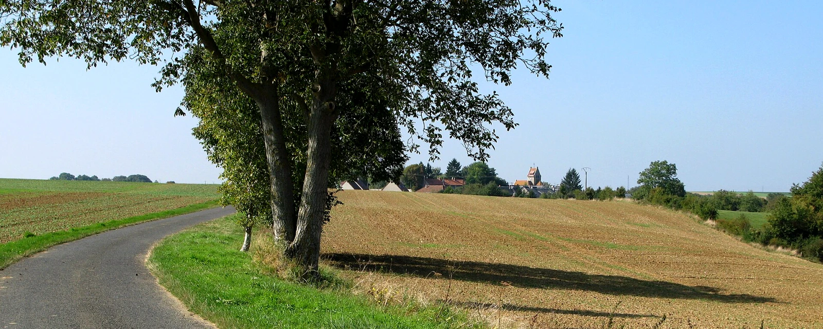 Vue de Villemontoire, Aisne