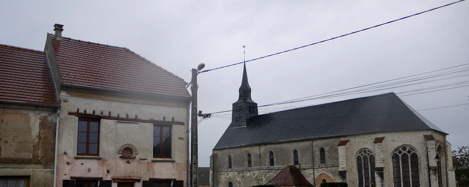Vue de Villeneuve-sur-Fère, Aisne