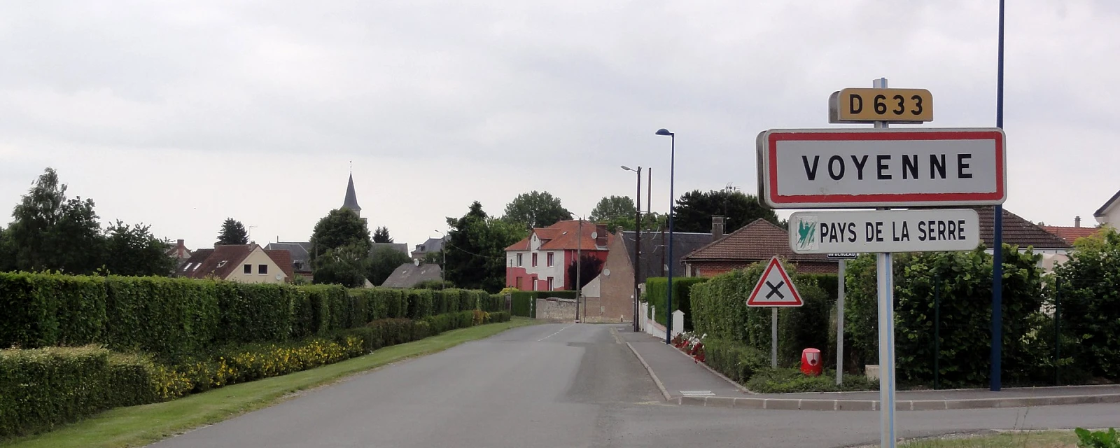 Vue de Voyenne, Aisne