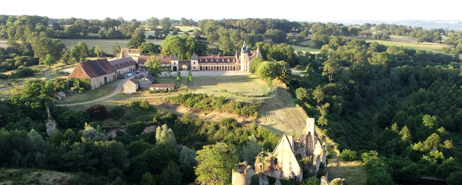 Vue de Audes, Allier