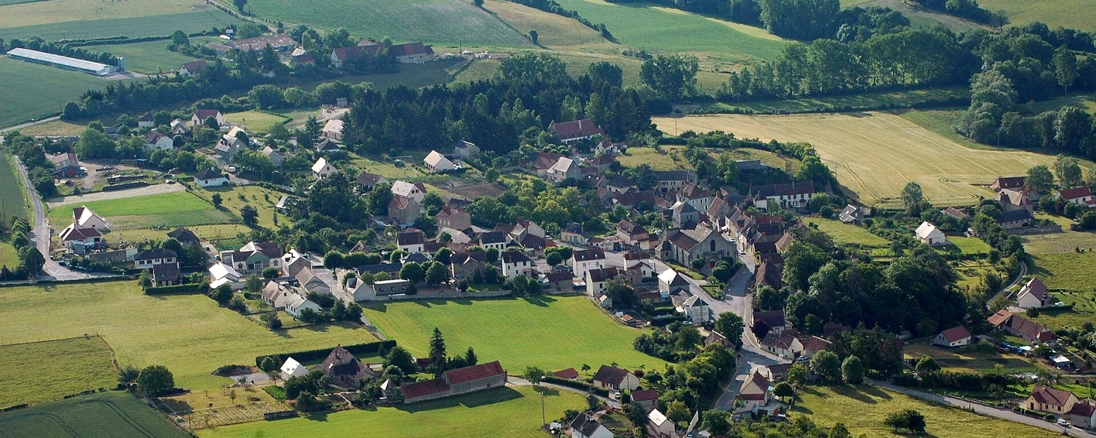 Vue de Besson, Allier