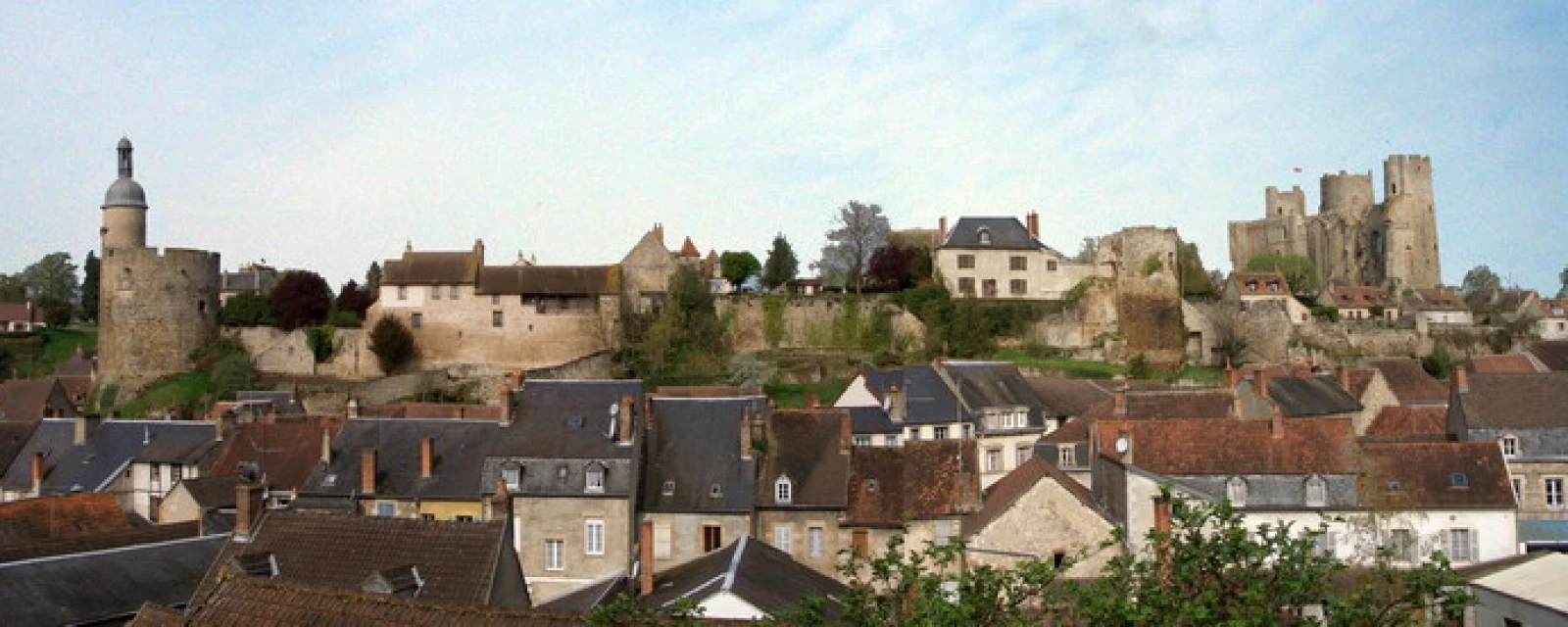 Vue de Bourbon-l'Archambault, Allier
