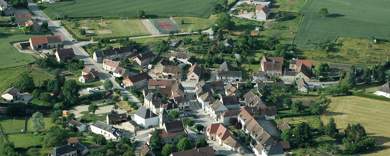 Vue de Bresnay, Allier