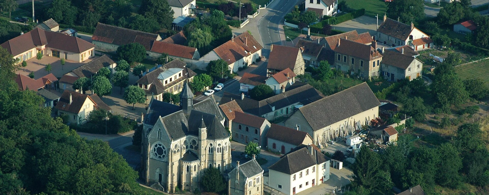 Vue de Bressolles, Allier