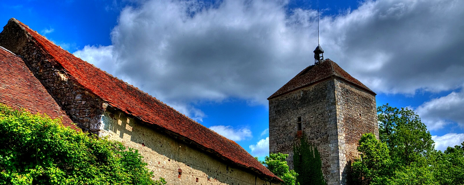 Vue de Cesset, Allier