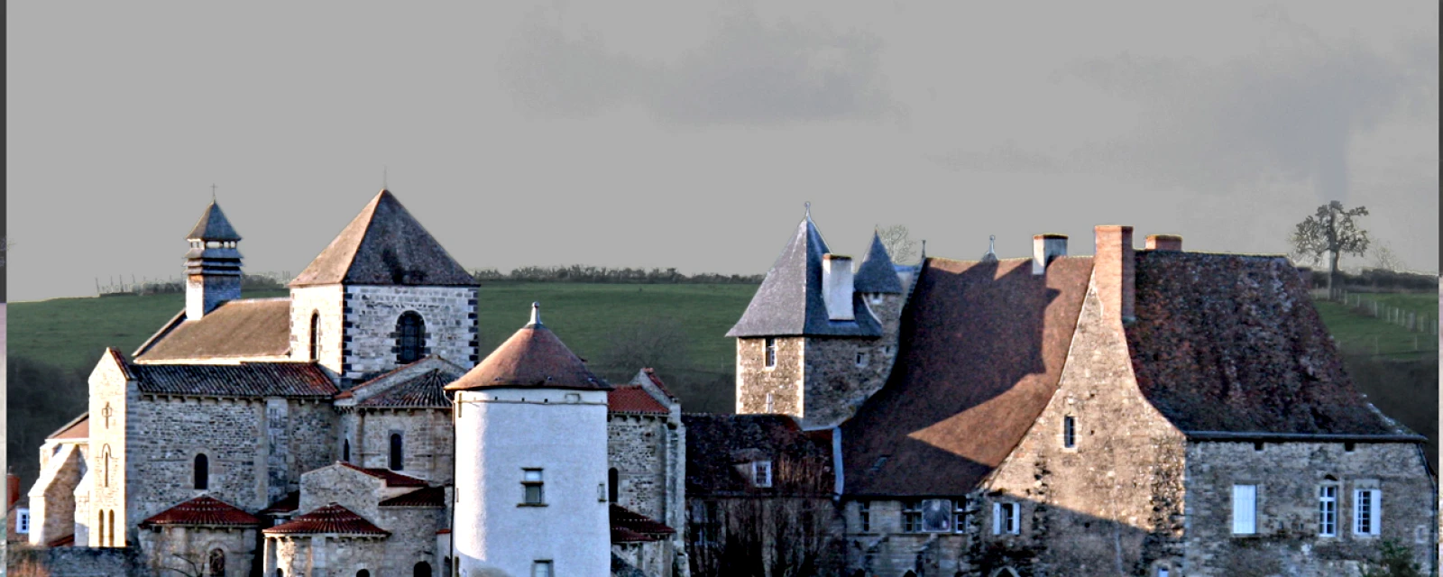 Vue de Chantelle, Allier