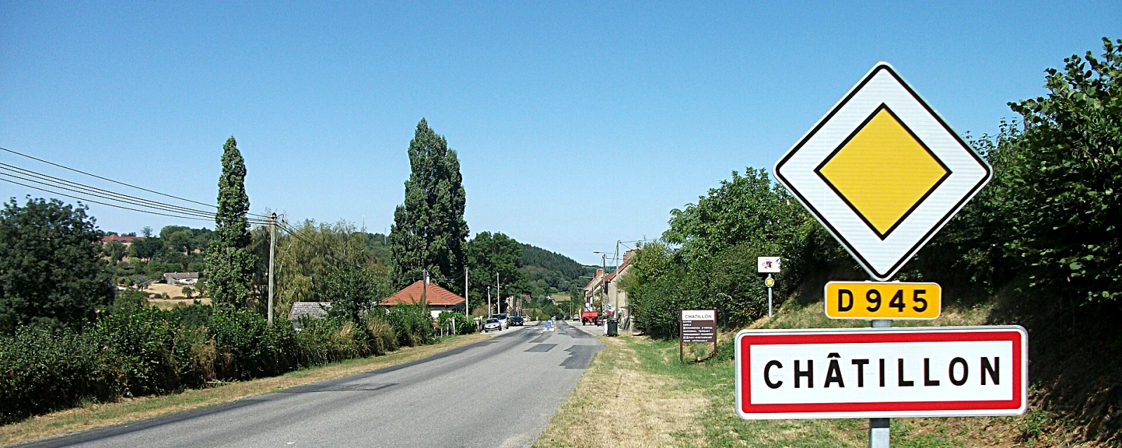 Vue de Châtillon, Allier