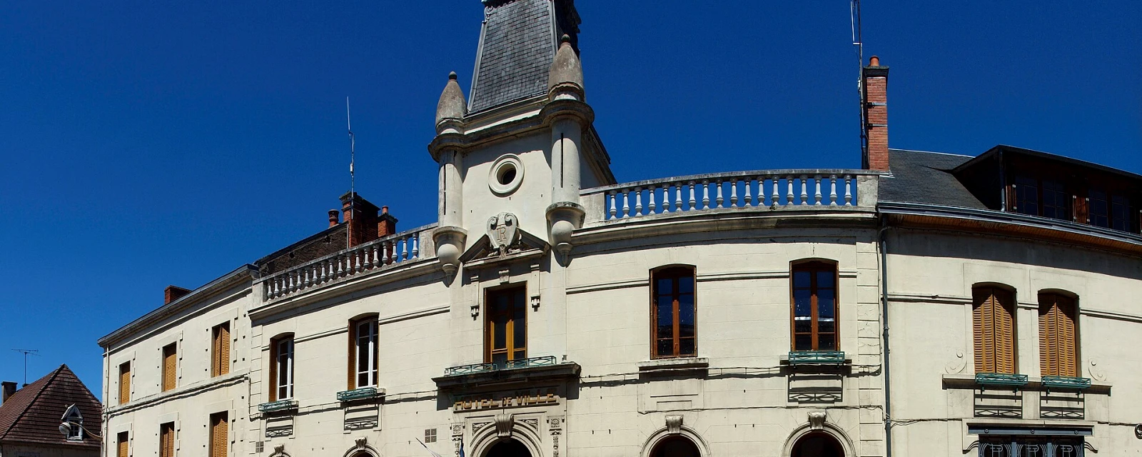 Vue de Cosne-d'Allier, Allier