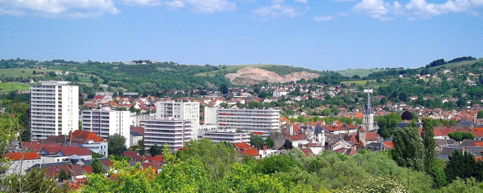 Vue de Cusset, Allier