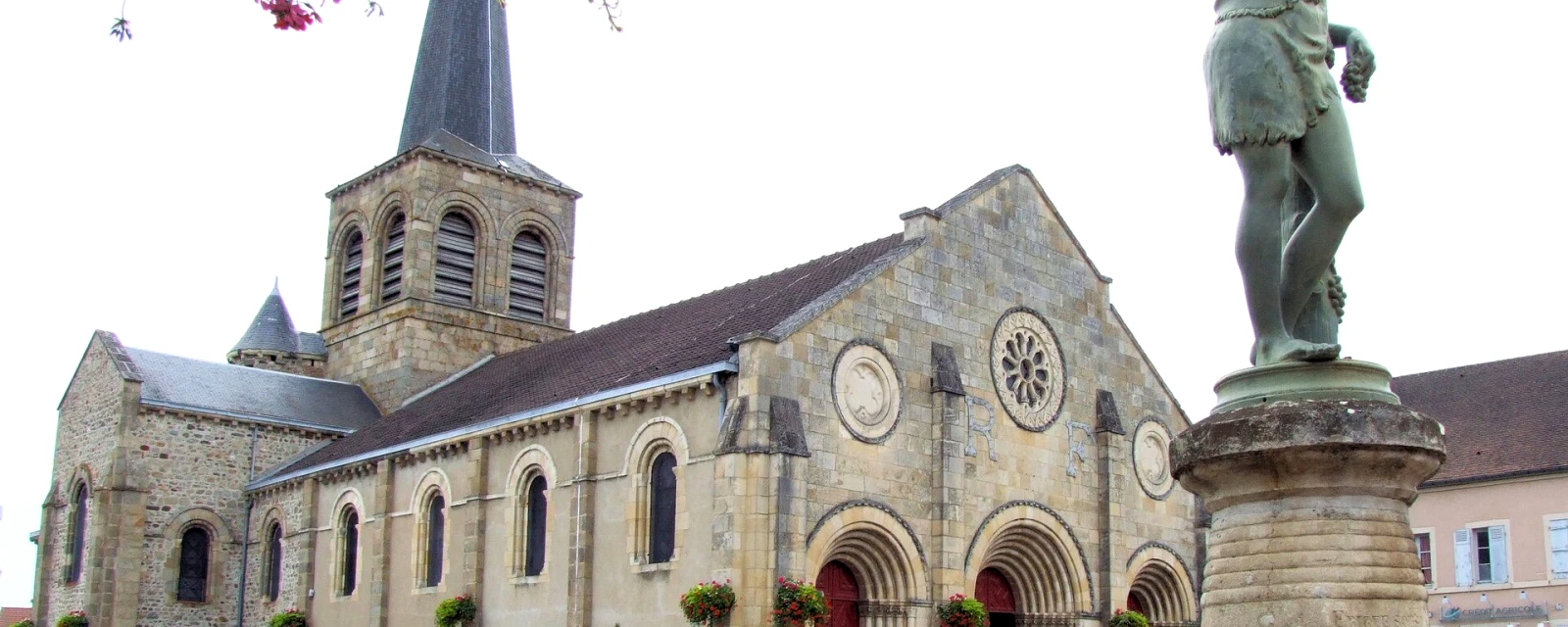 Vue de Domérat, Allier