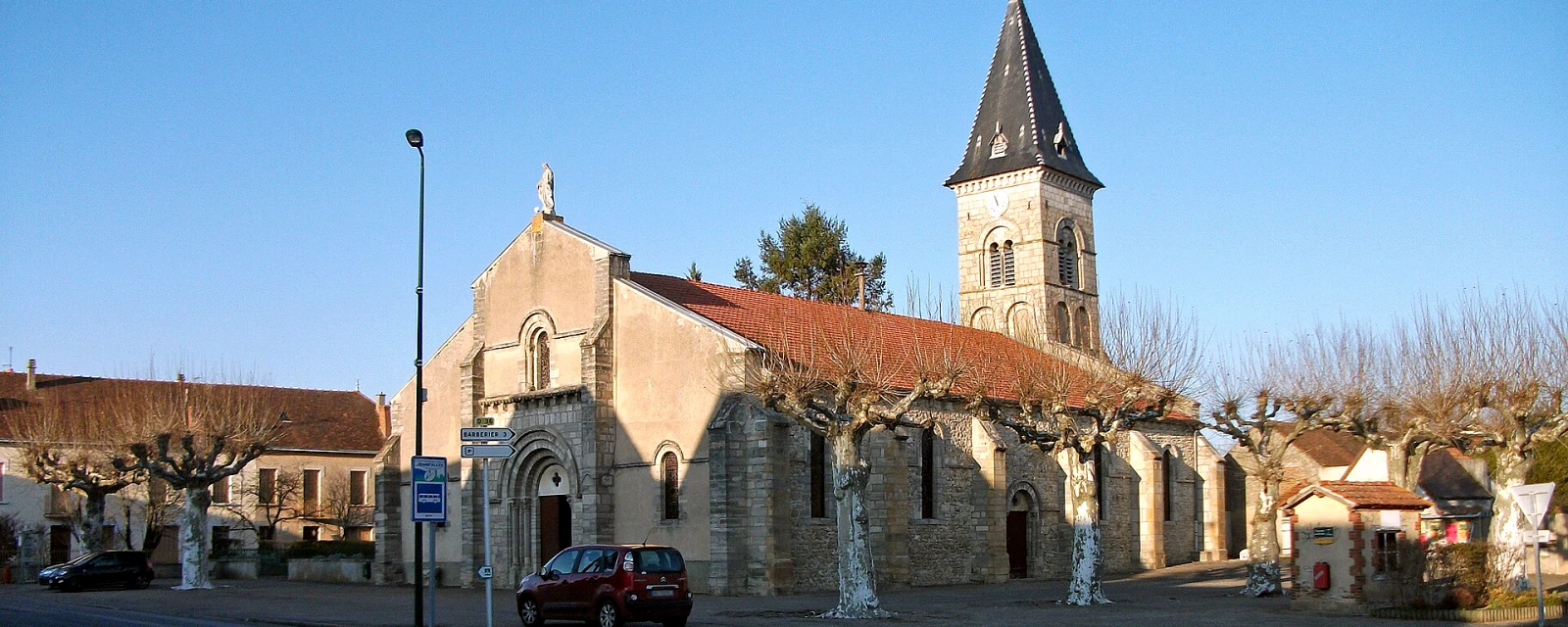 Vue de Étroussat, Allier