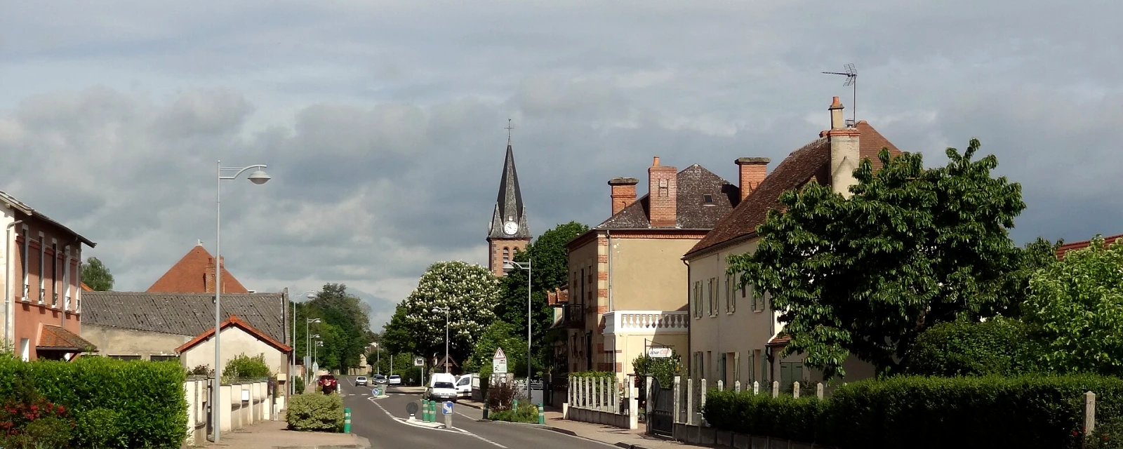 Vue de La Ferté-Hauterive, Allier