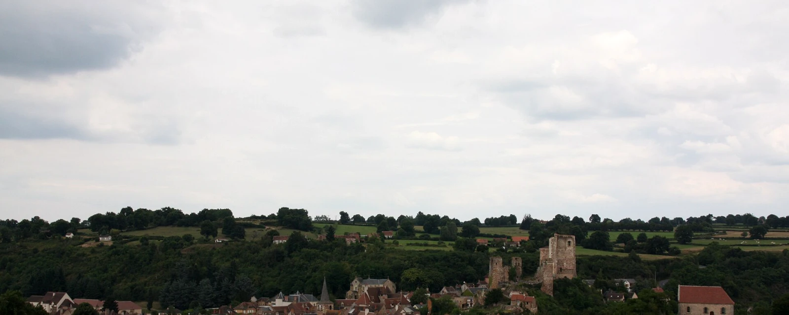 Vue de Hérisson, Allier