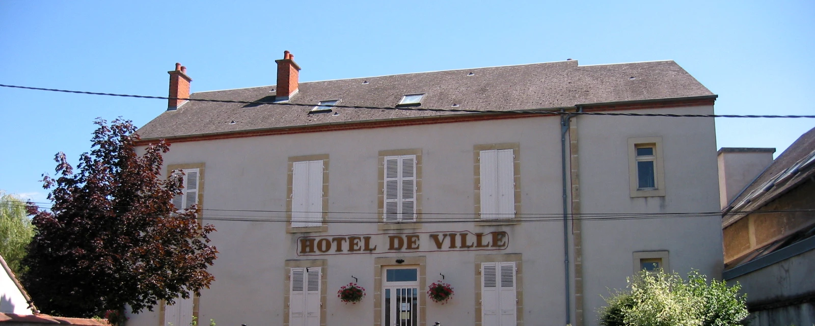 Vue de Jaligny-sur-Besbre, Allier