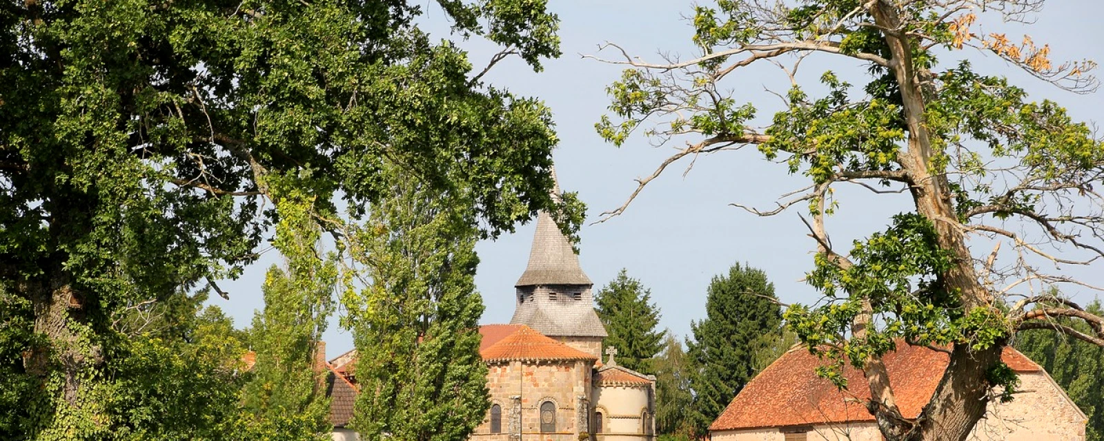 Vue de Louroux-Bourbonnais, Allier
