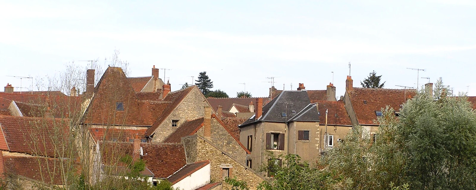 Vue de Lurcy-Lévis, Allier