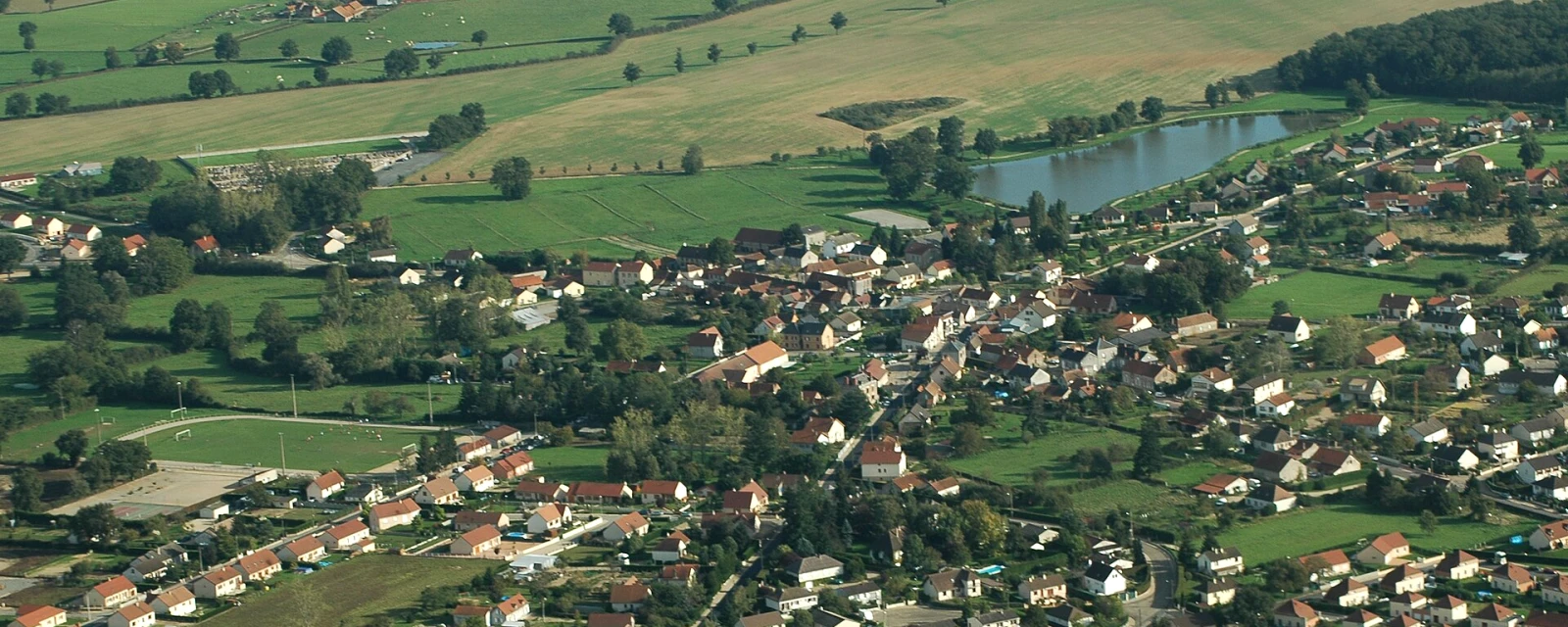 Vue de Lusigny, Allier