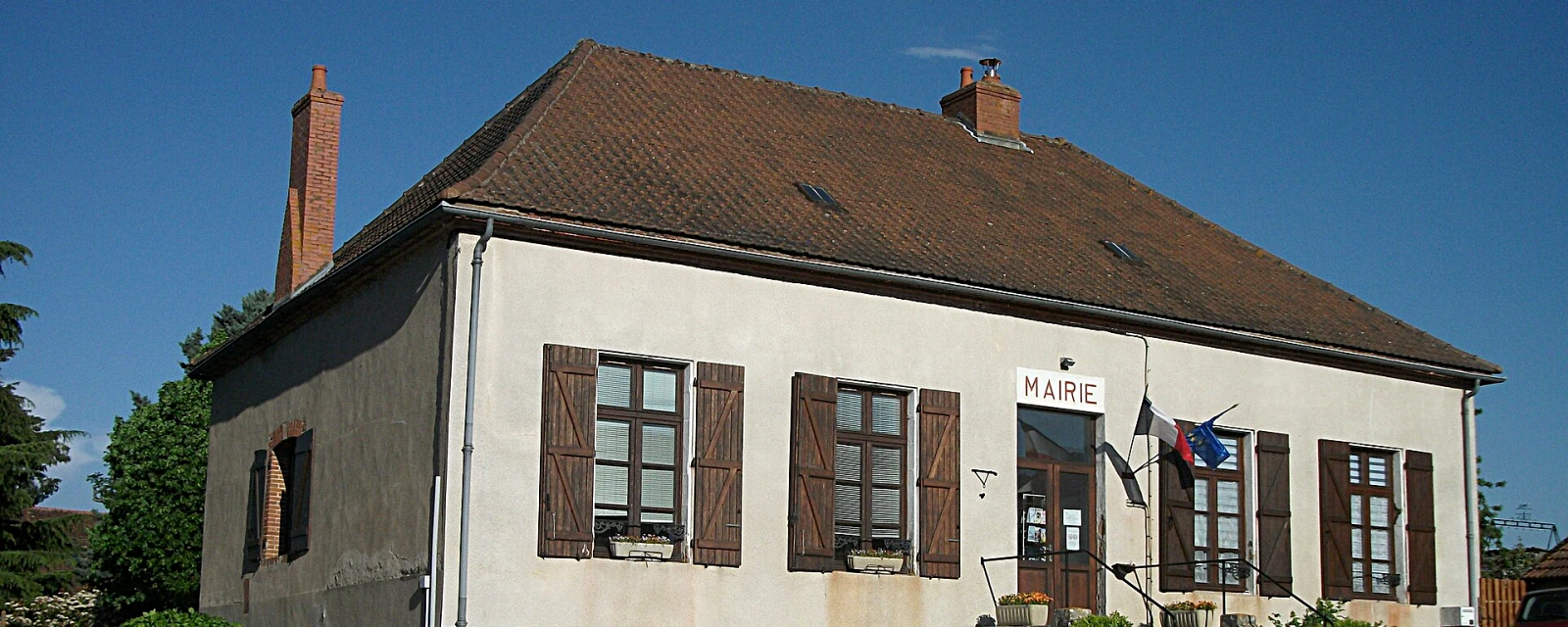 Vue de Monétay-sur-Allier, Allier
