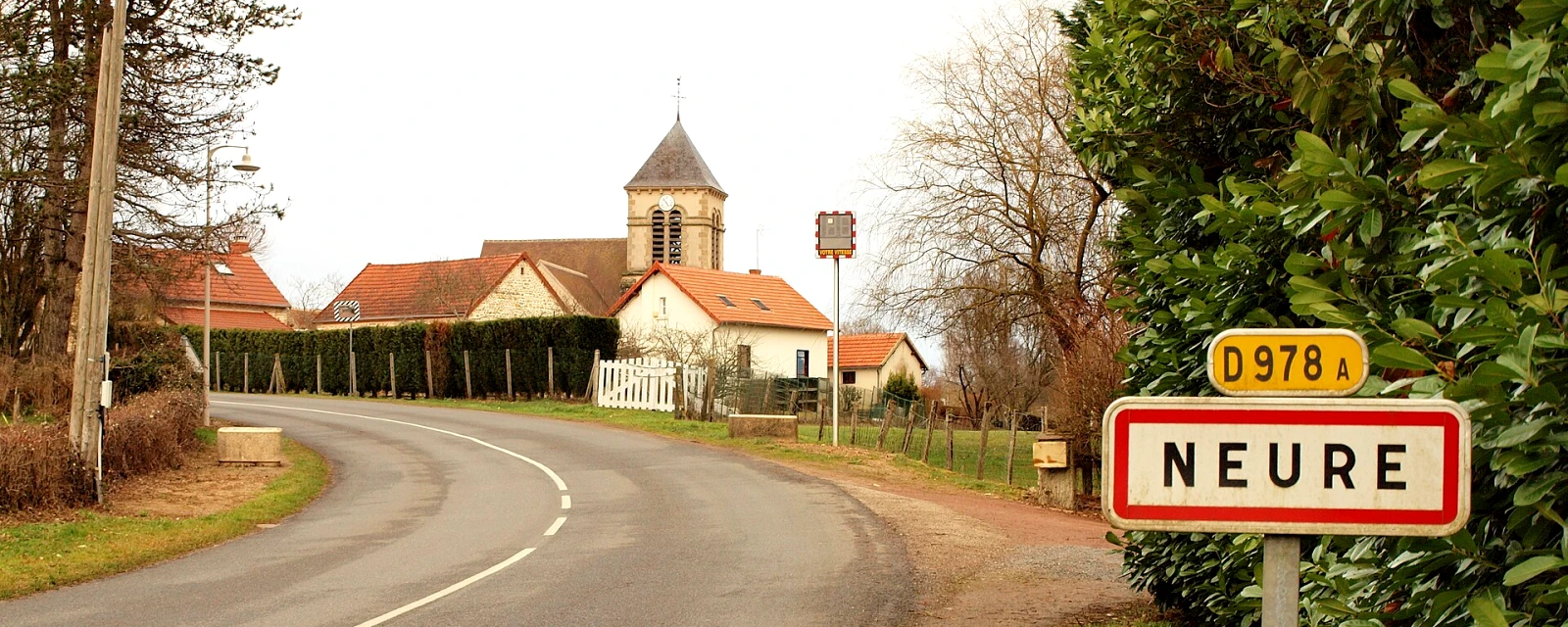Vue de Neure, Allier