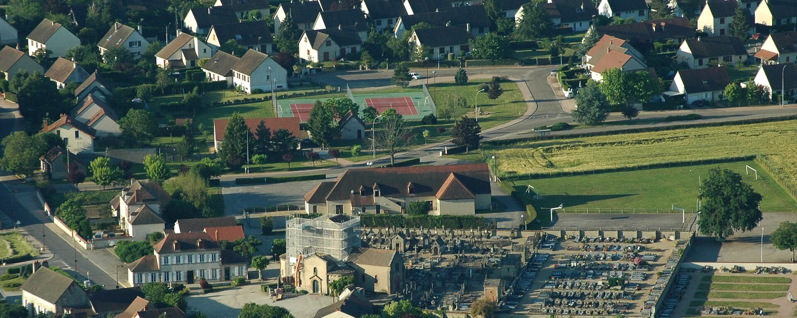 Vue de Neuvy, Allier