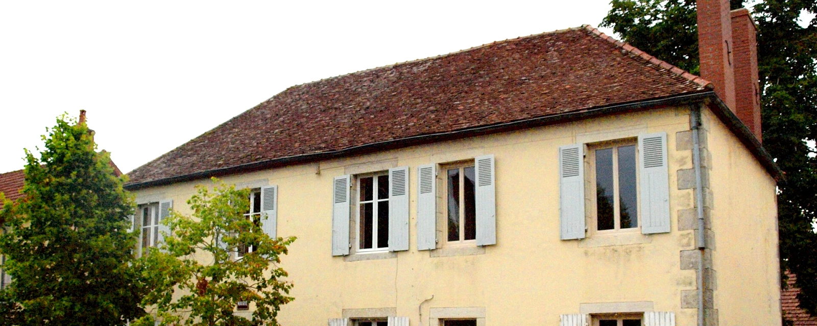 Vue de Pouzy-Mésangy, Allier
